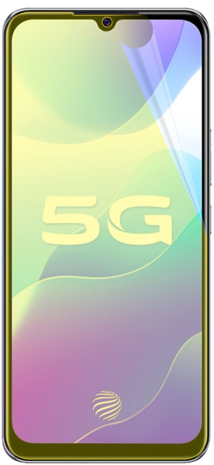 dipos Displayschutz für Vivo S7e 5G, transparente Oberfläche, geringe Dicke und perfekte Passform