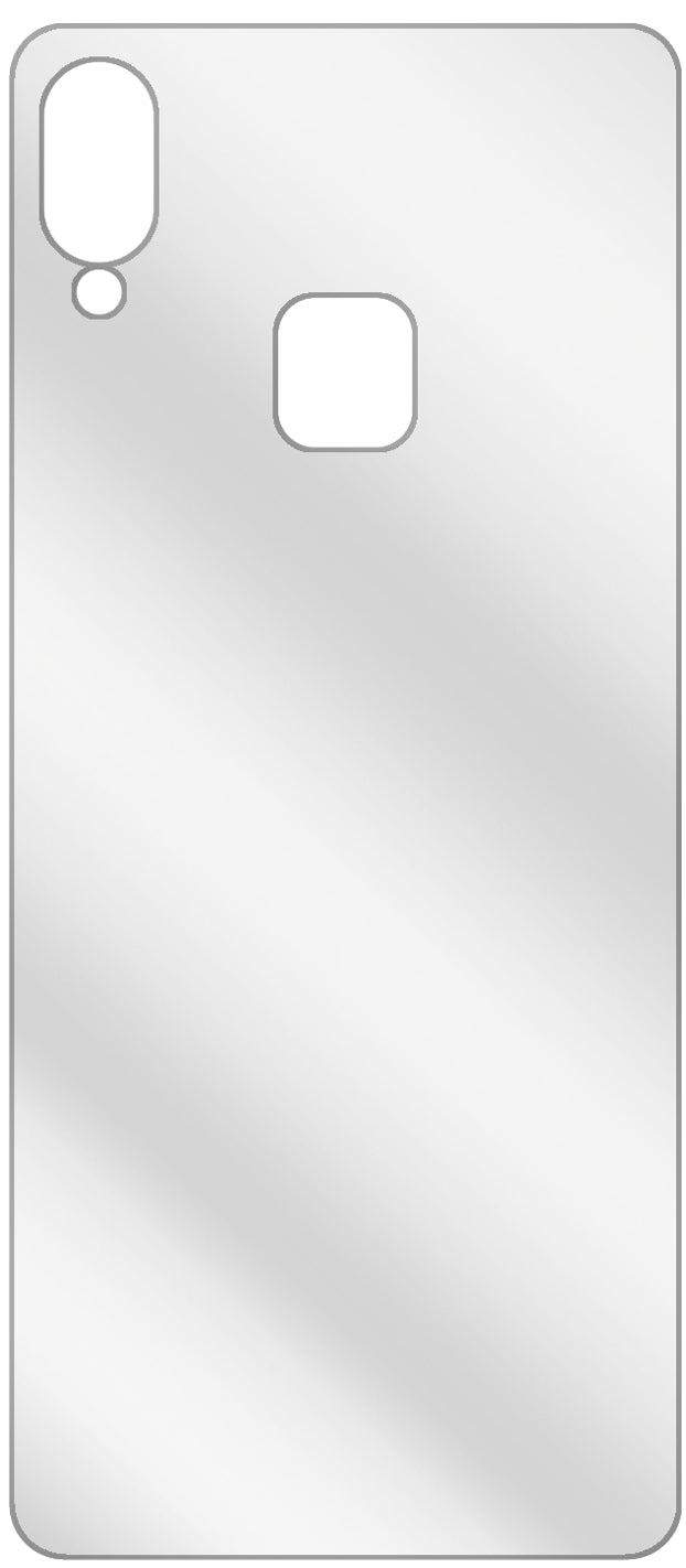 dipos Displayschutz für Vivo Y91 C Rückseite, transparente Oberfläche, geringe Dicke und perfekte Passform