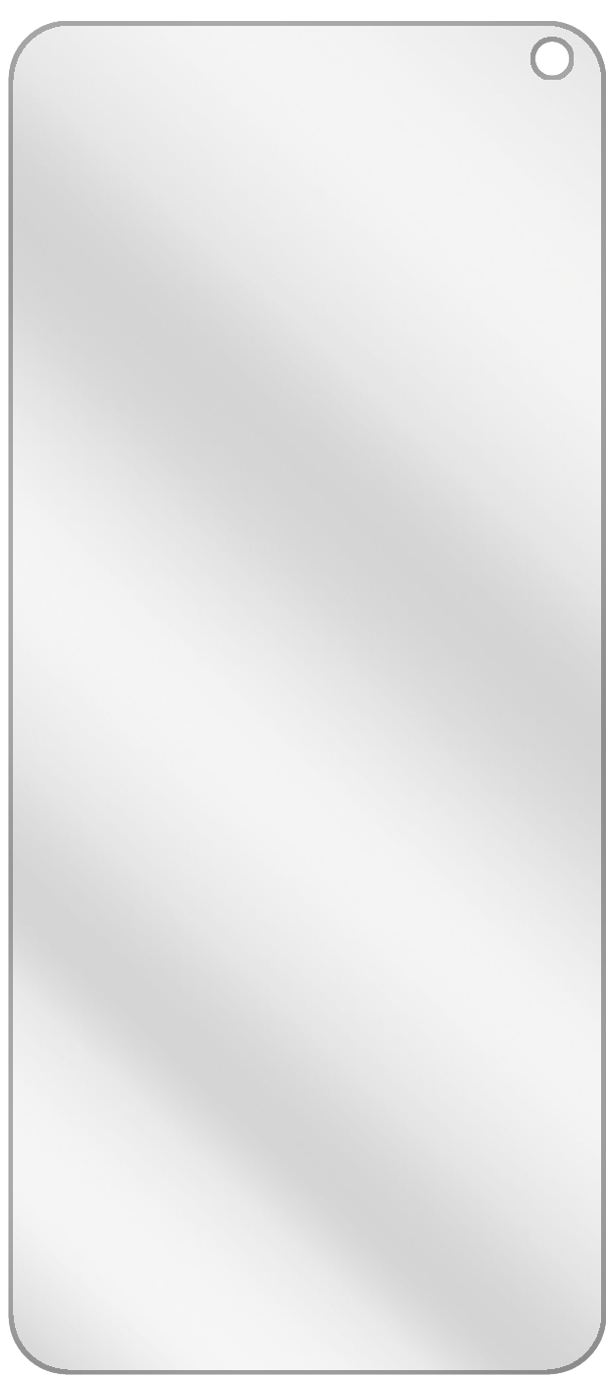 dipos Displayschutz für Vivo Z6 5G, transparente Oberfläche, geringe Dicke und perfekte Passform