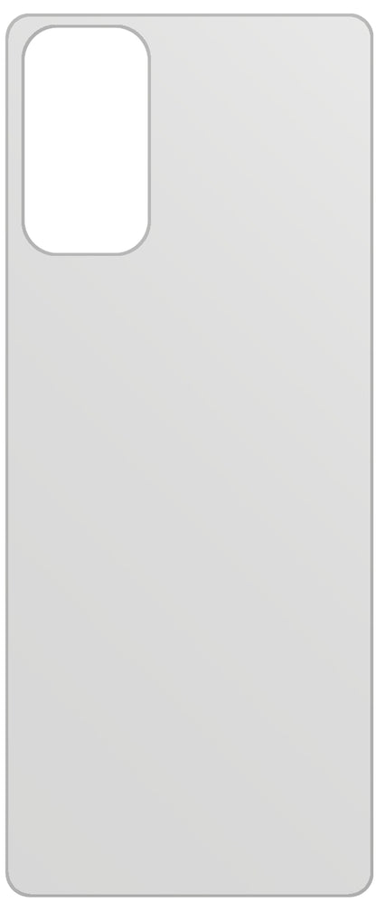 dipos Displayschutz für Vivo iQOO 3 5G Rückseite, mattierte Oberfläche, geringe Dicke und perfekte Passform