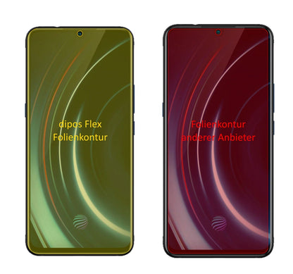 3x Screen Protector for Vivo IQOO Neo Protective Film covers 100% dipos Flex