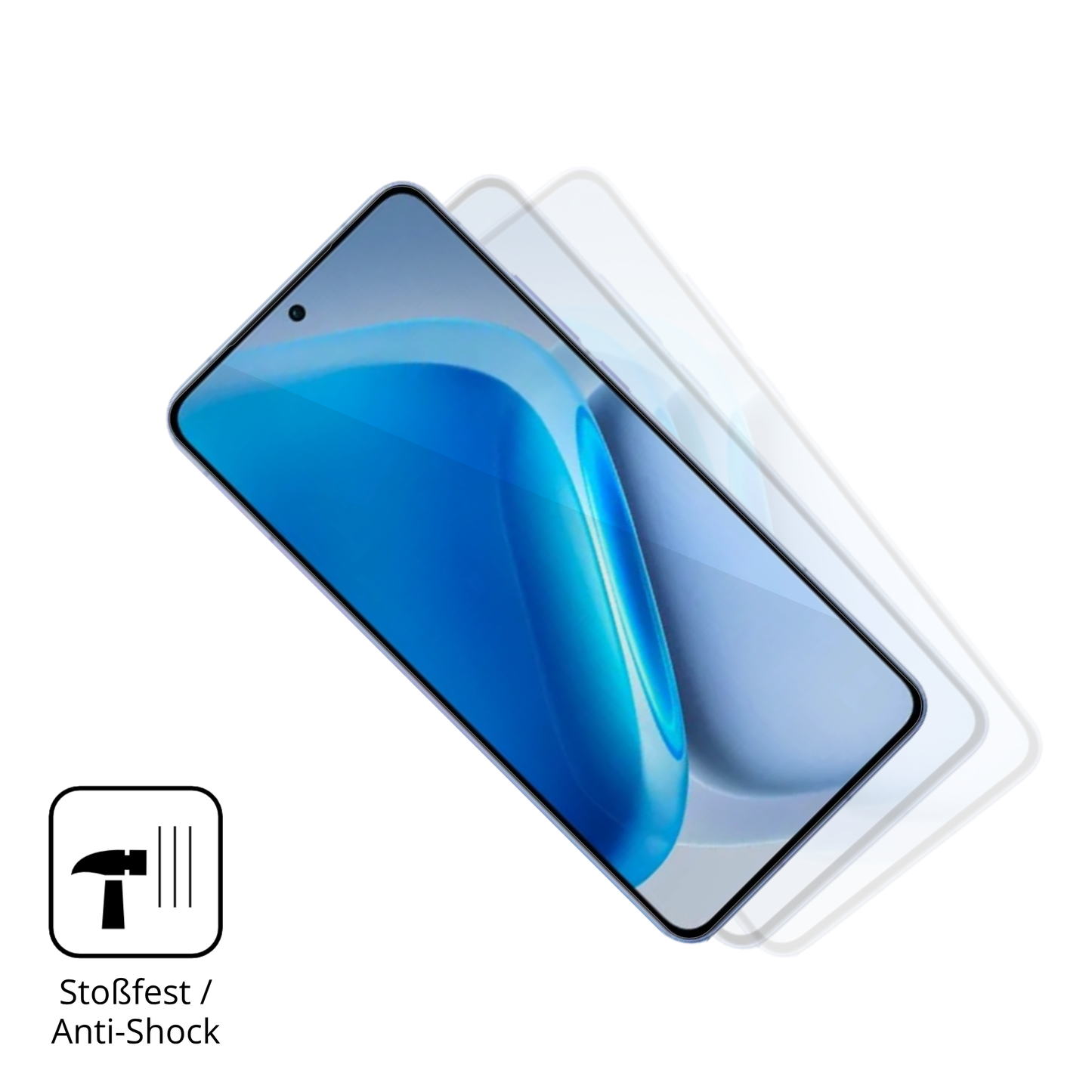 2x 9H Schutzfolie für Vivo Iqoo Neo 11 Panzerfolie