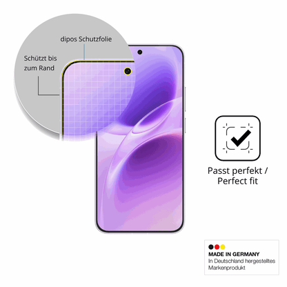 Besonders flexibler Displayschutz mit Anti-Shock-Schicht im Materialmix