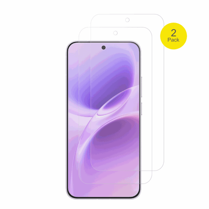VivoS50 Pro mini mit aufgebrachter dipos Flex Schutzfolie, glasklare Darstellung ohne Einschränkungen