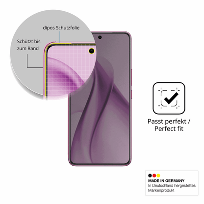 Schutz gegen Kratzer auf dem vivov60e 5g Glas durch Schlüssel, Stöße gegen die Tischkante oder Stürze
