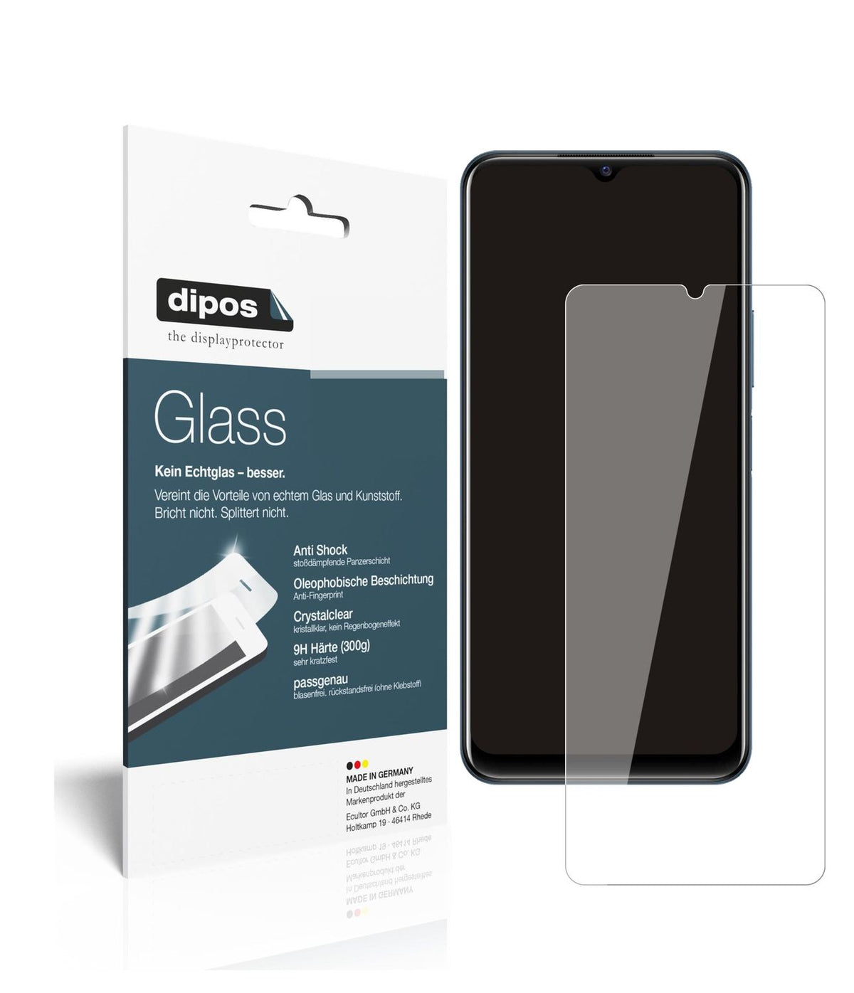 Screen Protector for Vivo Y21T Flexible Glass 9H dipos