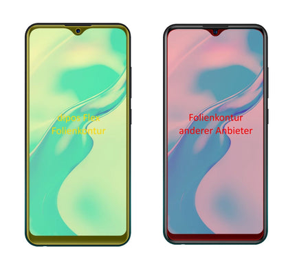 3x Screen Protector for Vivo Y3s Protective Film covers 100% dipos Flex