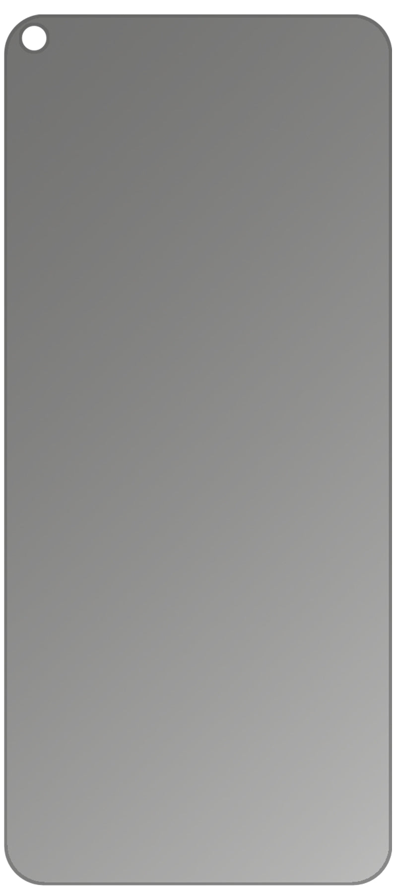 dipos Displayschutz für Vivo Y70s, mattierte Oberfläche, Blickschutzfilter und perfekter Passform