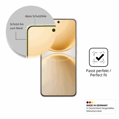 Besonders flexibler Displayschutz mit Anti-Shock-Schicht im Materialmix