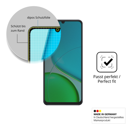 Schutz gegen Kratzer auf dem Vivo Y50s 5G Glas durch Schlüssel oder Ähnliches