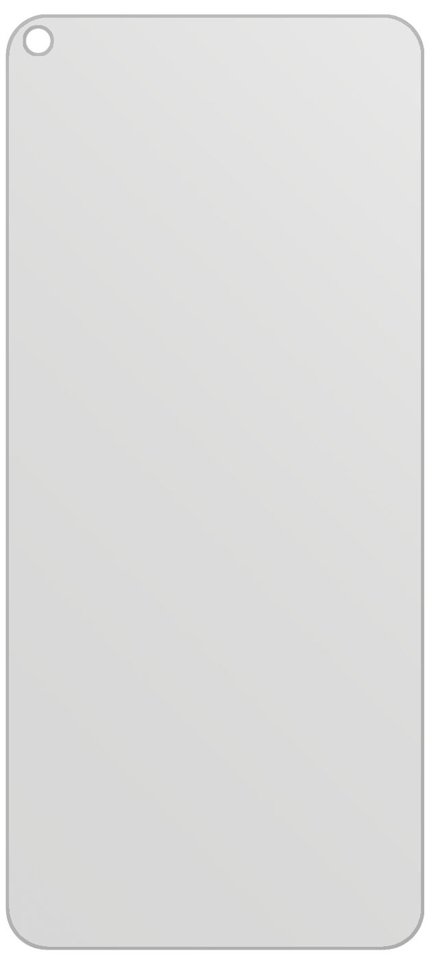 dipos Displayschutz für vivo Y50t, mattierte Oberfläche, geringe Dicke und perfekte Passform