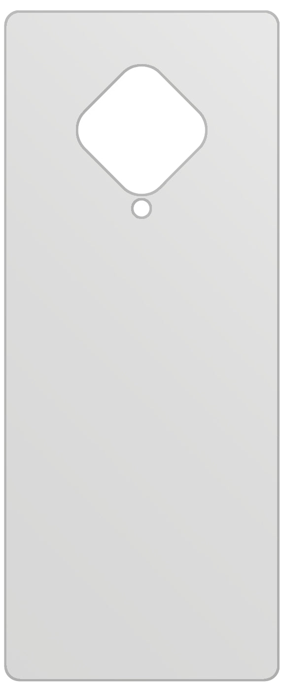 dipos Displayschutz für Vivo Y51 (2020) Rückseite, mattierte Oberfläche, geringe Dicke und perfekte Passform