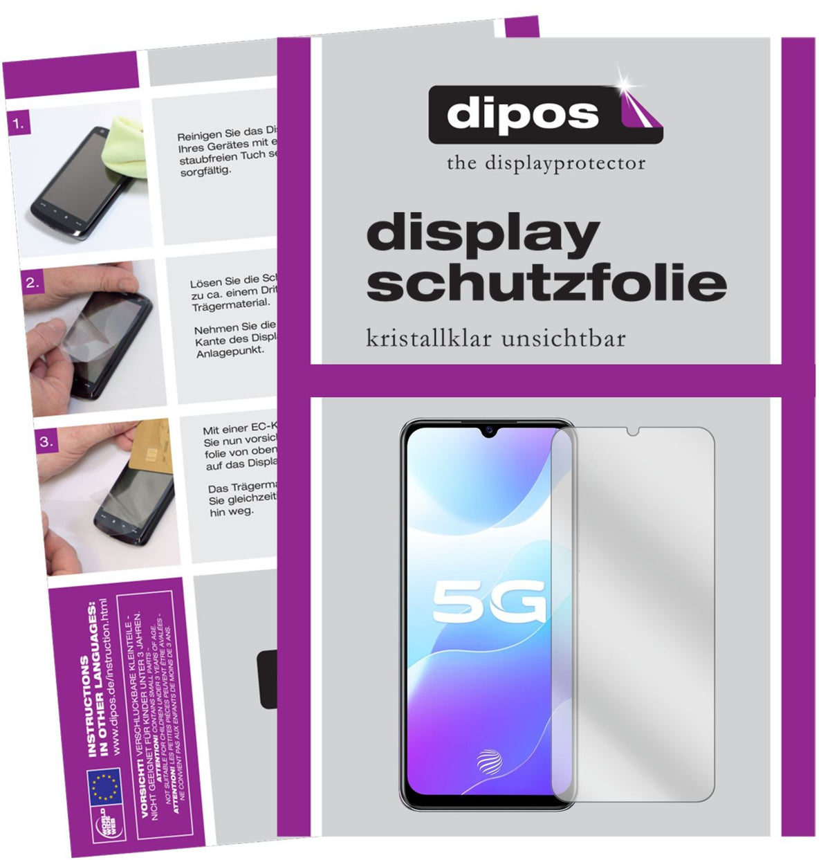 Screen Protector for Vivo S7e 5G Protection Crystal Clear dipos