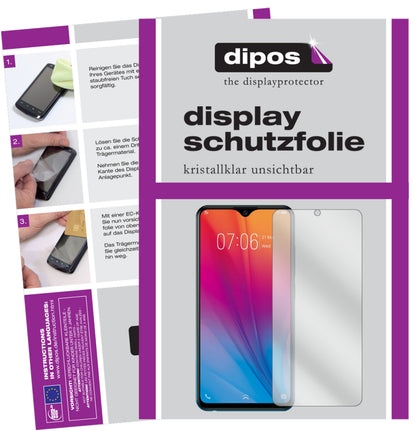 6x Schutzfolie klar für Vivo Y91C (2020) Display-Schutzfolie