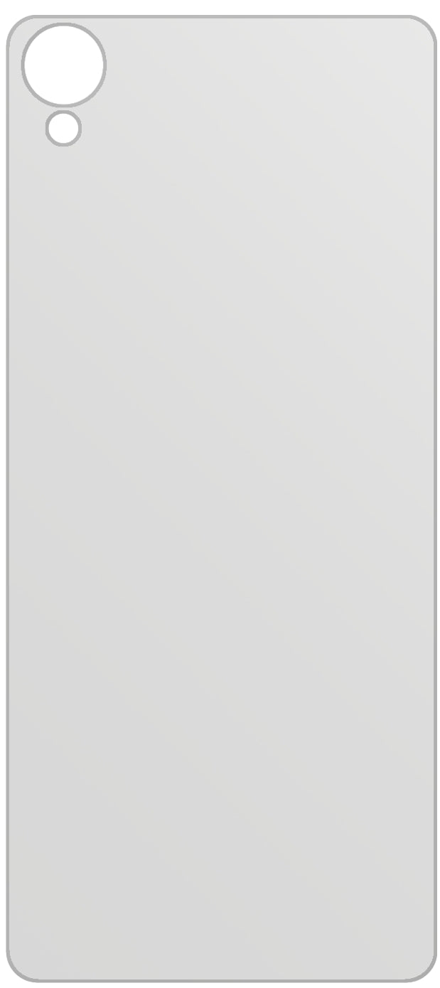 dipos Displayschutz für Vivo Y91C (2020) Rückseite, mattierte Oberfläche, geringe Dicke und perfekte Passform