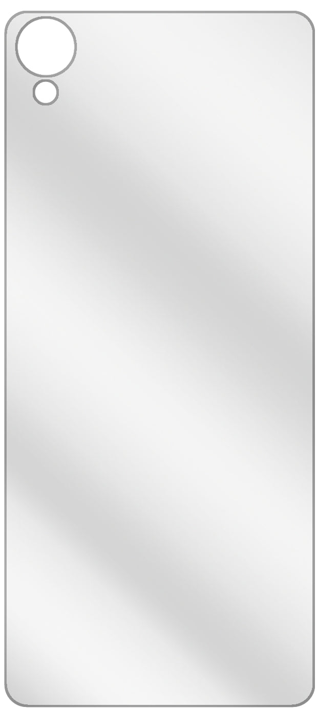dipos Displayschutz für Vivo Y91C (2020) Rückseite, transparente Oberfläche, geringe Dicke und perfekte Passform