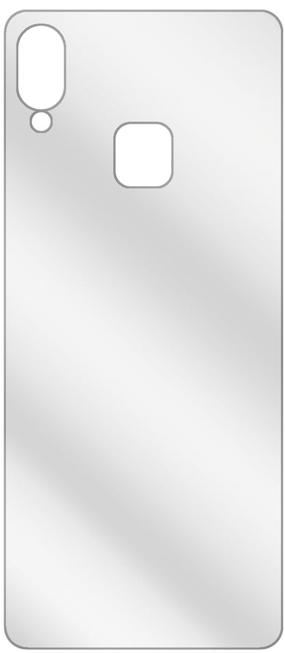 5x Schutzfolie klar für Vivo Y91 C Rückseite Display-Schutzfolie