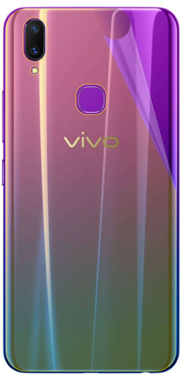 dipos FLEX 2x Clear Screen Protector for Vivo Z3x Rückseite