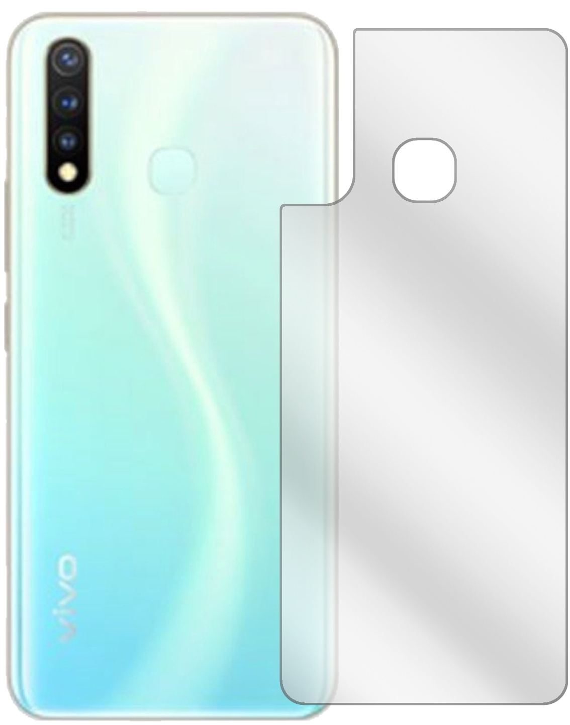Screen Protector for Vivo U3 back Protection Crystal Clear dipos