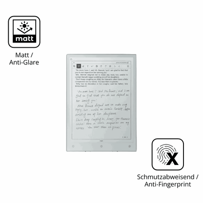 Dünne und entspiegelnde Folie passend zugeschnitten für Viwoods AiPaper Mini 8.2 Zoll