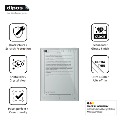 Displayschutz hergestellt in Deutschland, höchste Qualität made in Germany