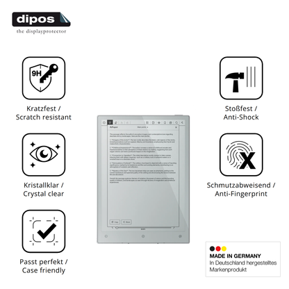 Displayschutz hergestellt in Deutschland, höchste Qualität made in Germany