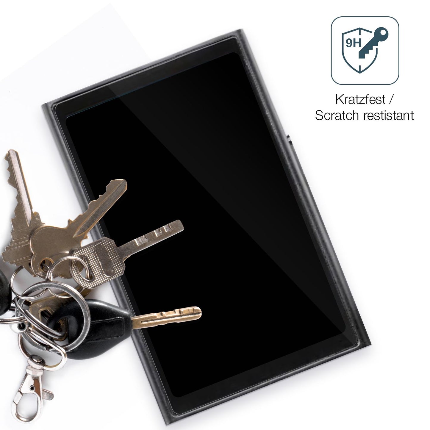 dipos Displayschutz für Vmax VX4, transparente Oberfläche, perfekte Passform auch für die Rundungen