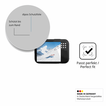 Schutzfolie mit optimaler Passform, zur Verwendung mit Hüllen geeignet