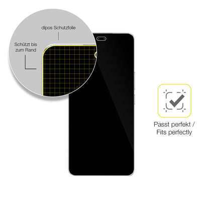 Schutzfolie mit optimaler Passform, zur Verwendung mit Hüllen geeignet