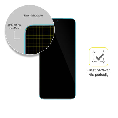 Schutzfolie mit optimaler Passform, zur Verwendung mit Hüllen geeignet