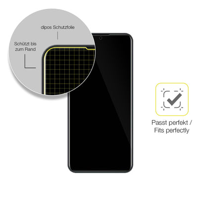 Schutzfolie mit optimaler Passform, zur Verwendung mit Hüllen geeignet