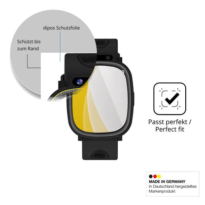 Schutzfolie mit optimaler Passform, zur Verwendung mit Hüllen geeignet