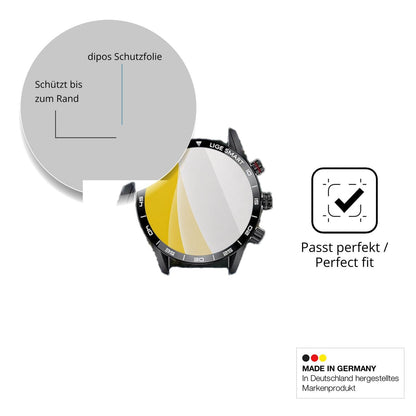 Schutzfolie mit optimaler Passform, zur Verwendung mit Hüllen geeignet