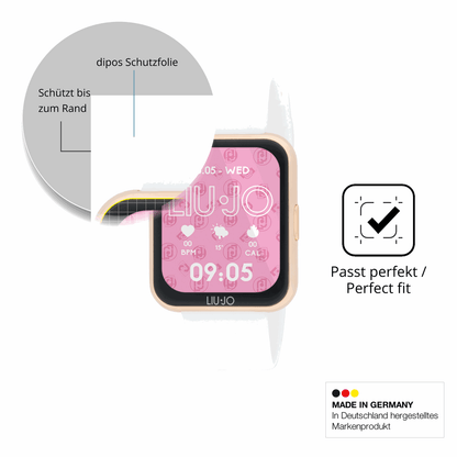 Schutzfolie mit optimaler Passform, zur Verwendung mit Hüllen geeignet