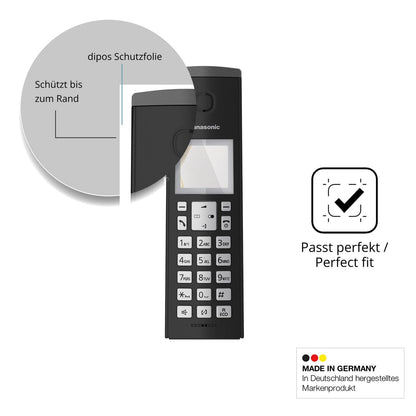 Schutzfolie mit optimaler Passform, zur Verwendung mit Hüllen geeignet