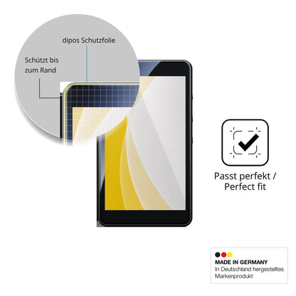 Schutzfolie mit optimaler Passform, zur Verwendung mit Hüllen geeignet
