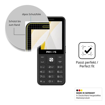Schutzfolie mit optimaler Passform, zur Verwendung mit Hüllen geeignet