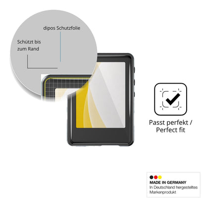 Schutzfolie mit optimaler Passform, zur Verwendung mit Hüllen geeignet