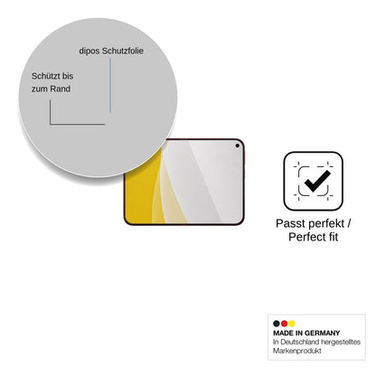 2x Screen Protector for Xiaomi 18 Fold Inside Protective Film covers 100% dipos Flex