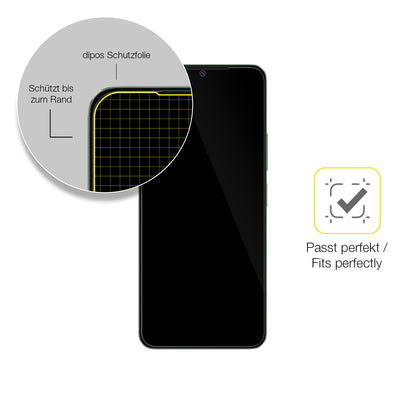 Schutzfolie mit optimaler Passform, zur Verwendung mit Hüllen geeignet