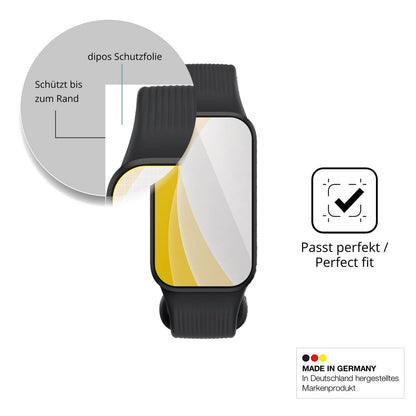 2x Screen Protector for Xiaomi Smart Band 11 Active Protective Film covers 100% dipos Flex