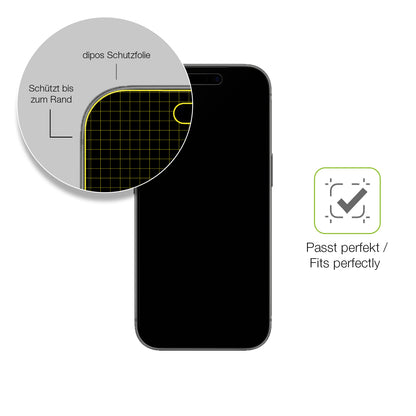 Besonders flexibler Displayschutz mit Anti-Shock-Schicht im Materialmix