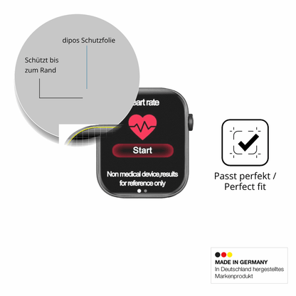 Besonders flexibler Displayschutz mit Anti-Shock-Schicht im Materialmix