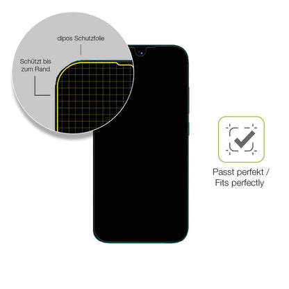 Besonders flexibler Displayschutz mit Anti-Shock-Schicht im Materialmix