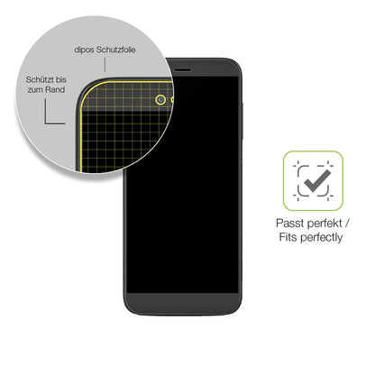 Besonders flexibler Displayschutz mit Anti-Shock-Schicht im Materialmix