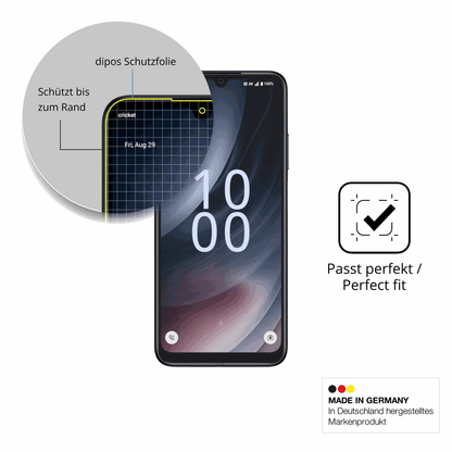 Besonders flexibler Displayschutz mit Anti-Shock-Schicht im Materialmix