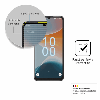 Besonders flexibler Displayschutz mit Anti-Shock-Schicht im Materialmix