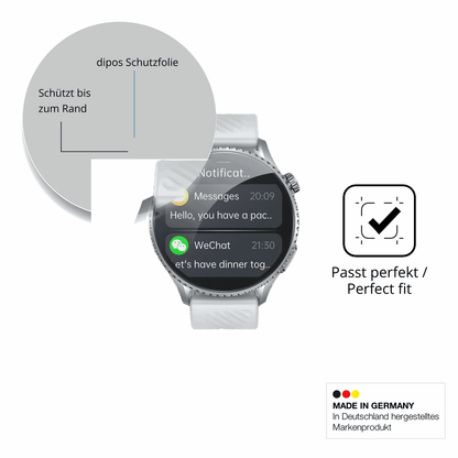 Besonders flexibler Displayschutz mit Anti-Shock-Schicht im Materialmix