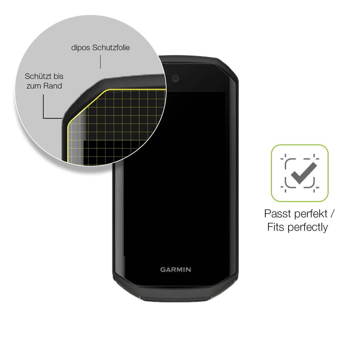 Besonders flexibler Displayschutz mit Anti-Shock-Schicht im Materialmix