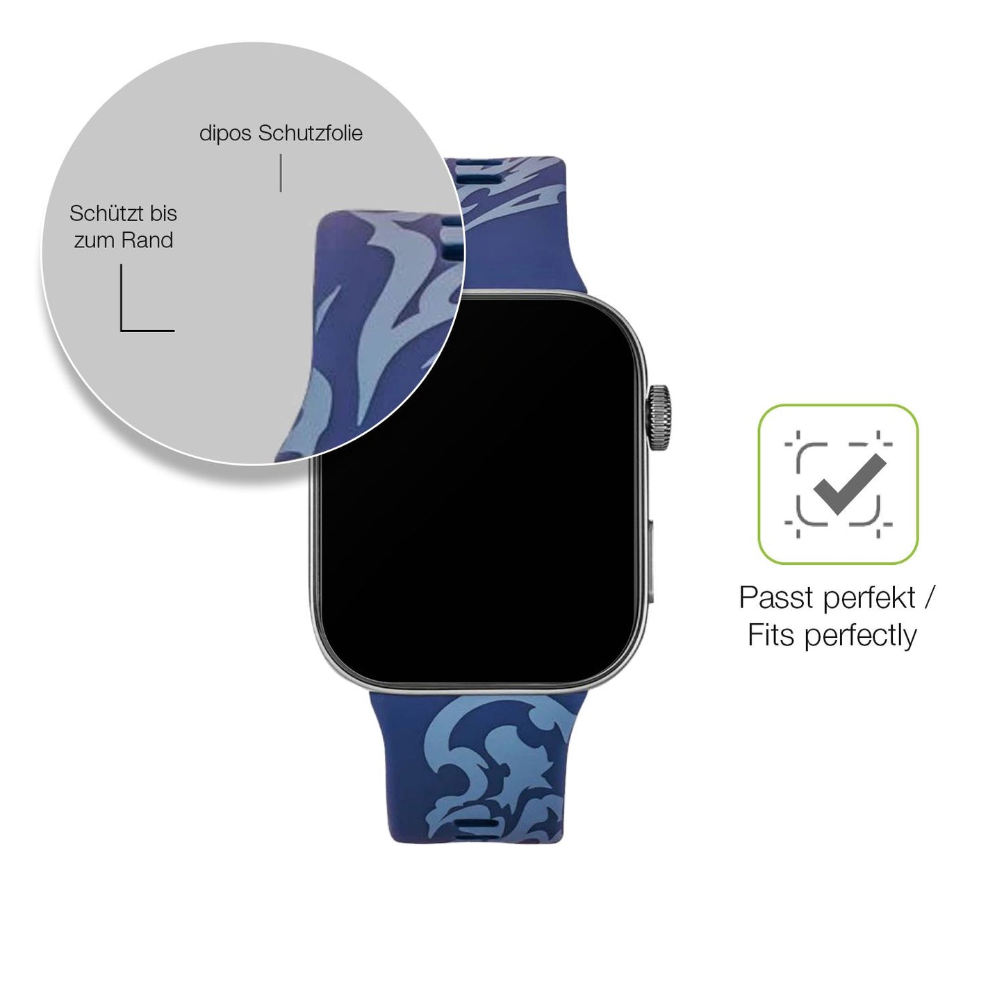 Besonders flexibler Displayschutz mit Anti-Shock-Schicht im Materialmix